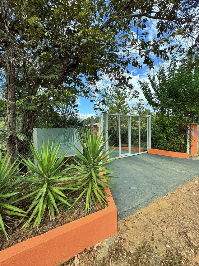 Exterior — Vista do jardim com canteiros bem cuidados